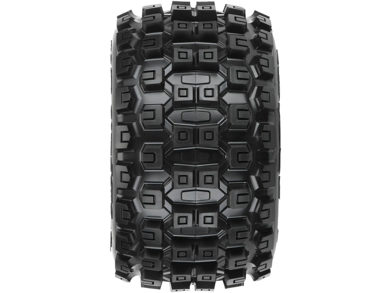 Pro-Line kolo 3.8", pneu Badlands MX38, disk Raid H17 černý (2)