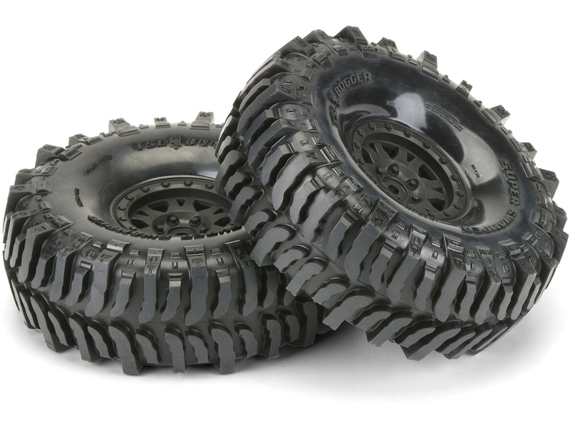 Pro-Line kolo 1.9", pneu Interco Bogger G8, disk Impulse H12mm černý (2)