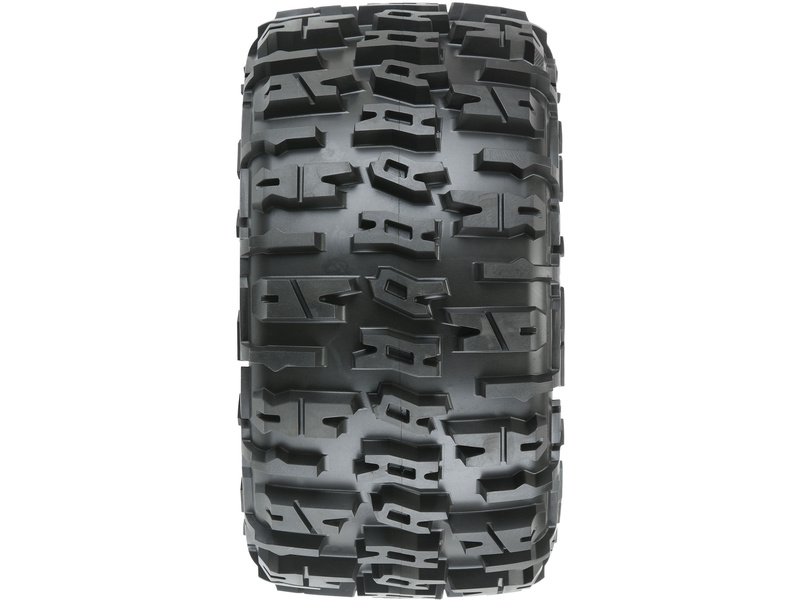 Pro-Line kolo 4.3", pneu Trencher Pro-Loc, disk Impulse H24 černo-šedý (2) (X-Maxx)