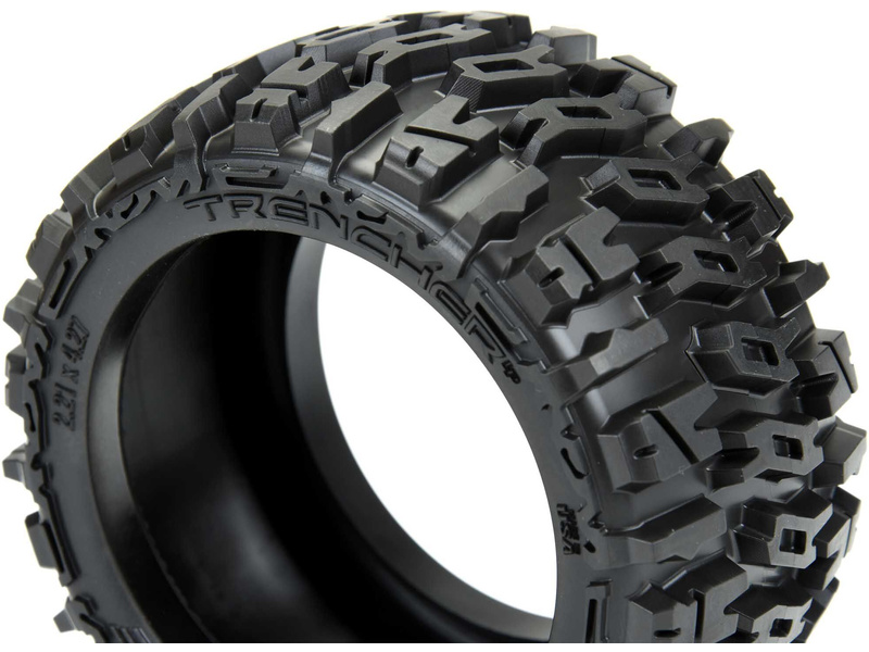 Pro-Line kolo 2.8", pneu Trencher LP, disk Raid H12 černý (2)