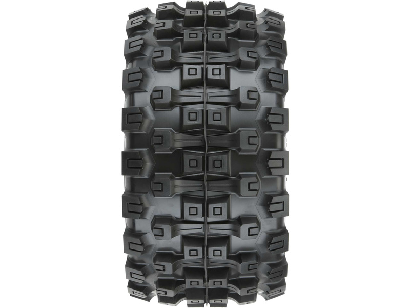 Pro-Line kolo 3.8", pneu Badlands MX38 HP Belted, disk Raid H17 černý (2)