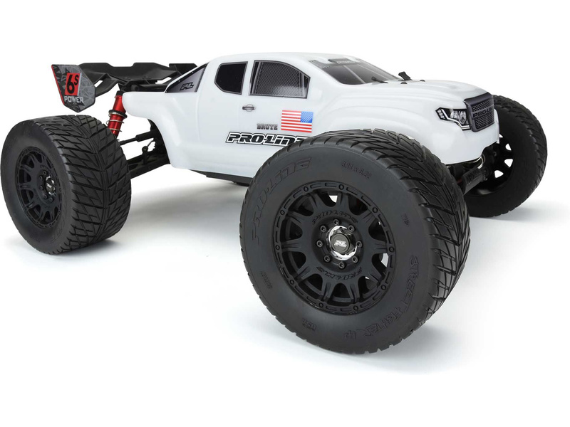 Pro-Line kolo 3.8", pneu Street Fighter HP Belted, disk Raid H17 černý (2)