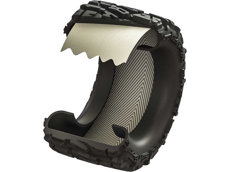 Pro-Line kolo 2.8", pneu Trencher HP Belted, disk Raid H12 černý (2)