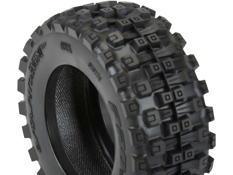 Pro-Line kolo 2.8", pneu Badlands MX28 Belted, disk Raid H12 černý (2)
