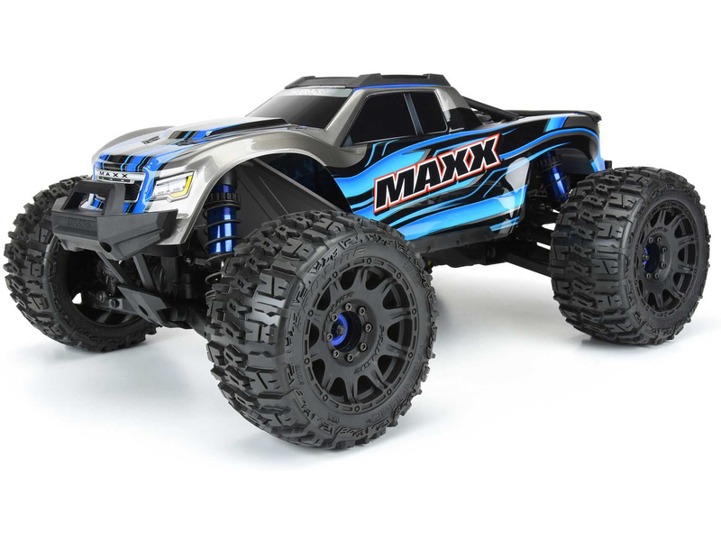 Pro-Line kolo 3.8", pneu Trencher LP, disk Raid H17 černý (2)