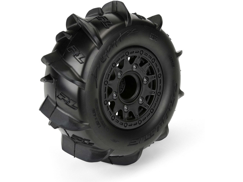 Pro-Line kolo 2.2/3.0", pneu Dumont, disk Raid H12 černý (2)