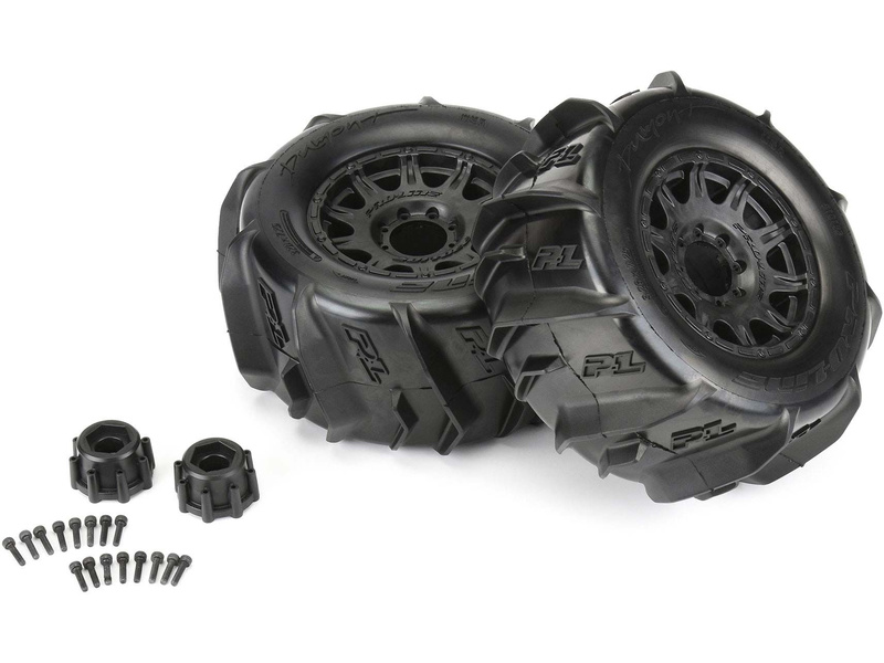 Pro-Line kolo 3.8", pneu Dumont, disk Raid H17 černý (2)