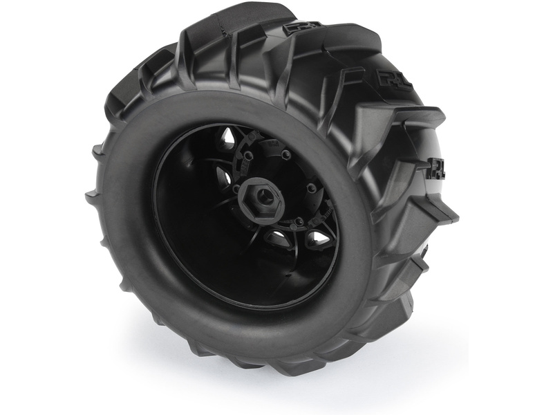 Pro-Line kolo 2.8", pneu Dumont, disk Raid H12 černý (2)