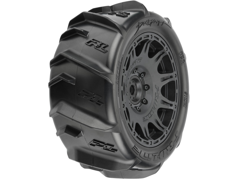 Pro-Line kolo 5.7", pneu Dumont, disk Raid H24 černý (2)