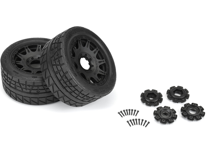 Pro-Line kolo 5.7”, pneu Menace HP Belted, disk černý Raid 8x48 (2)
