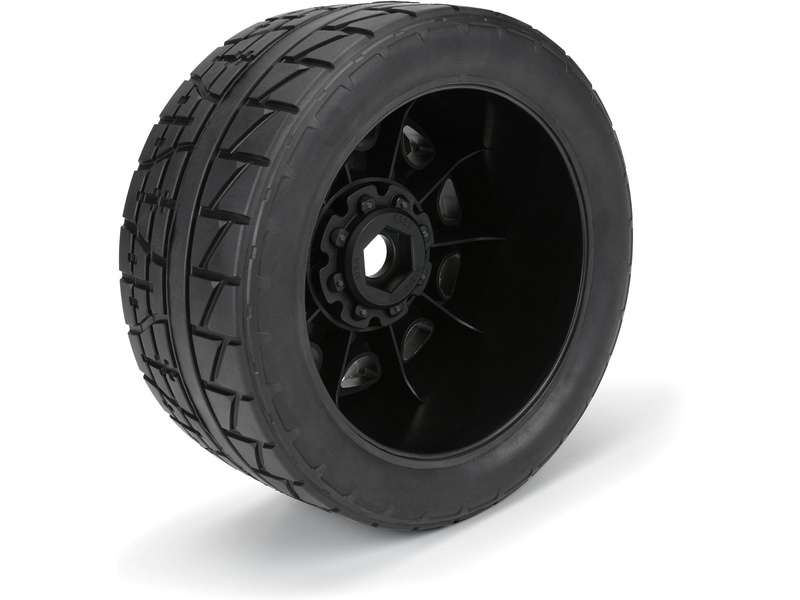 Pro-Line kolo 5.7”, pneu Menace HP Belted, disk černý Raid 8x48 (2)