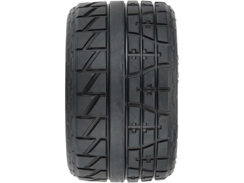 Pro-Line kolo 3.8" 1:8, pneu Menace HP BELTE, disk čený H17 (2)