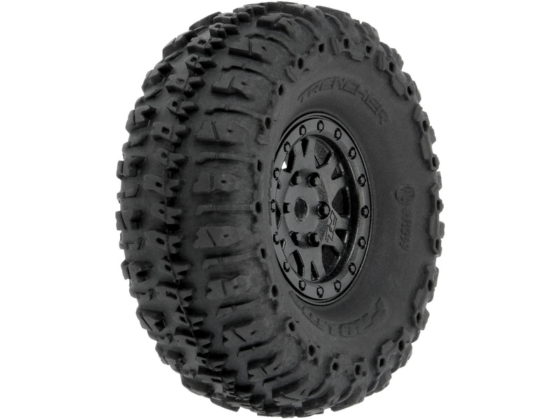 Pro-Line kolo 1.0" Trencher, disk H7 černý Impulse (4): SCX24