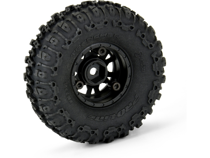 Pro-Line kolo 1.0" Trencher, disk H7 černý Impulse (4): SCX24