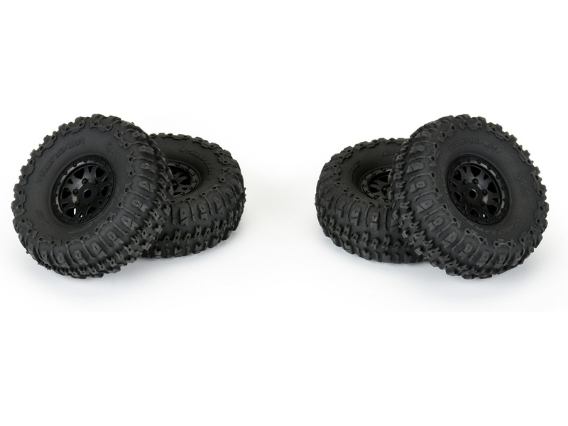 Pro-Line kolo 1.0" Trencher, disk H7 černý Impulse (4): SCX24