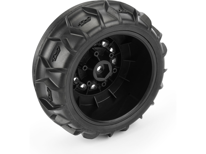 Pro-Line kolo 2.2"/3.0" Dumont Paddle přední, disk černý (2)