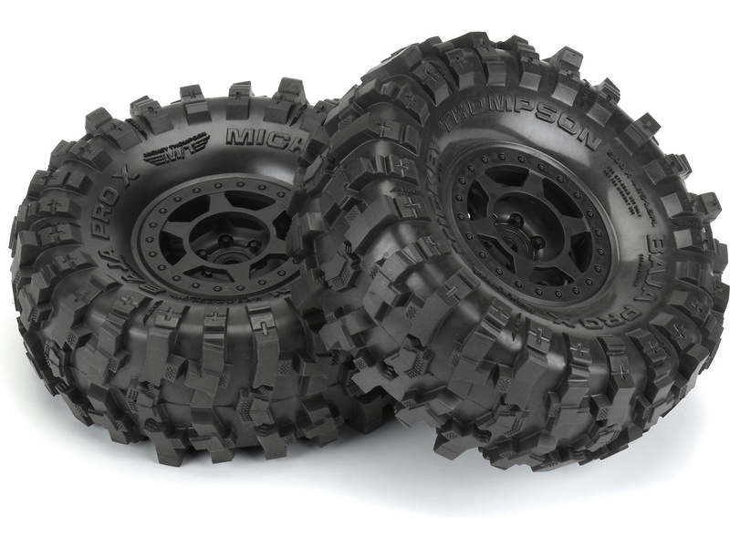 Pro-Line kolo 1.9" Mickey Thompson Baja Pro X G8, disk Holcomb černý H12 (2)