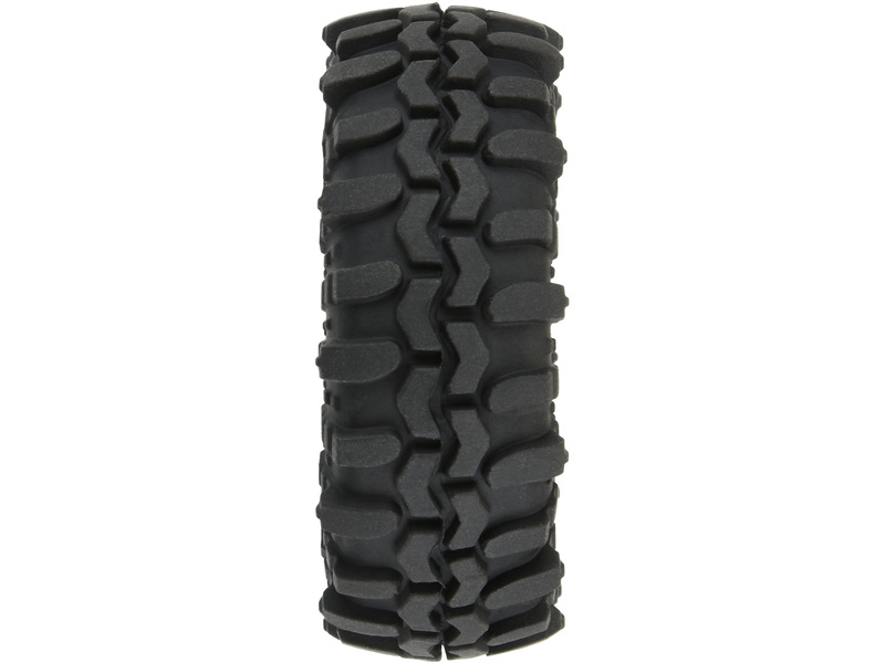 Pro-Line kolo 1.0" 1:24, pneu Interco Super Swamper, disk černý H7 (4)