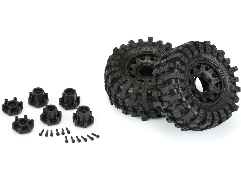 Pro-Line kolo 2.8" Mickey Thompson Baja Pro X, disk černý H12/H14mm (2)