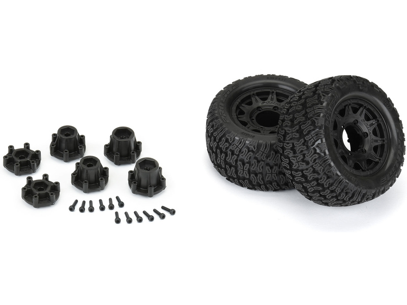 Pro-Line kolo s pneu 1:10 Bonesaw 2.8", H12/H14 disk černý (2)