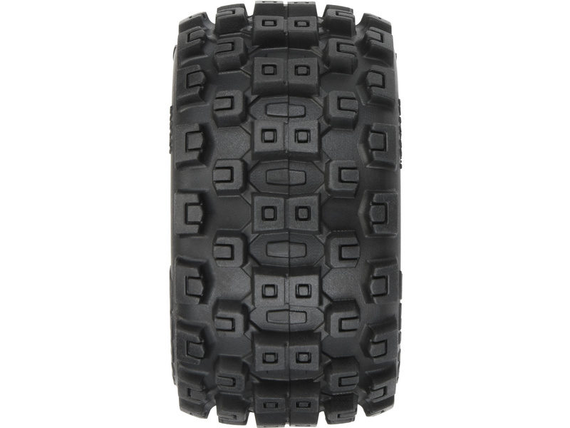 Pro-Line kolo 1:18 Badlands MX 1.85" F/R MTD, disk H12 černý (4): Granite GROM