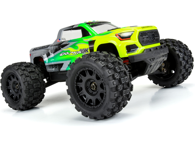 Pro-Line kolo 1:18 Badlands MX 1.85" F/R MTD, disk H12 černý (4): Granite GROM
