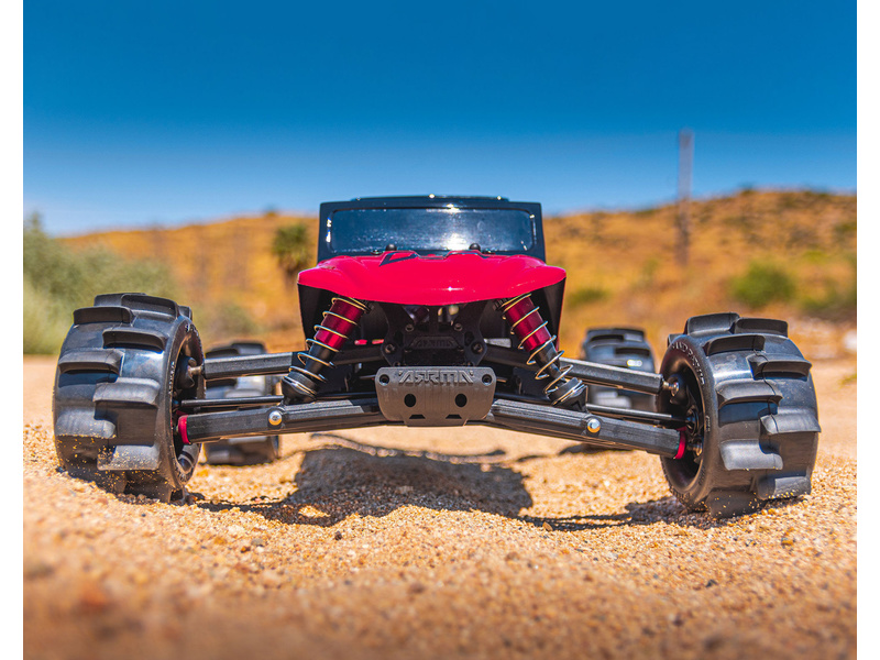 Pro-Line kolo 1:10, pneu 2.8" Sand Paw HP Belted, disk černý Raid 12/14mm (2)