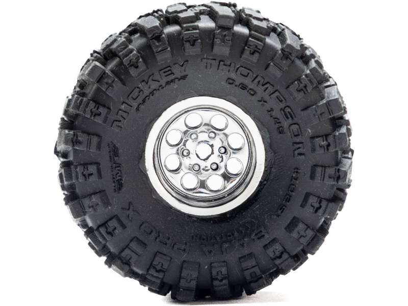 Pro-Line kolo 1:30 s pneu Baja Pro X, disk chromový (4): Axial SCX30