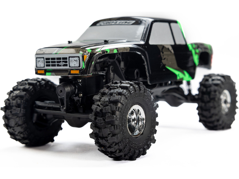 Pro-Line kolo 1:30 s pneu Baja Pro X, disk chromový (4): Axial SCX30