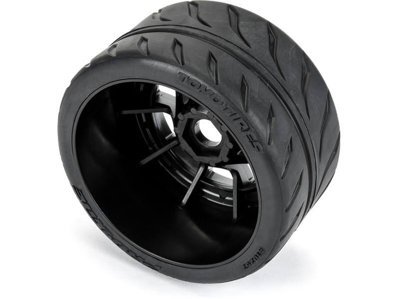 Pro-Line kolo 2.9", pneu Toyo Proxes R888R S3 F/R 53/100 Belted, disk 17mm Spectre (2)