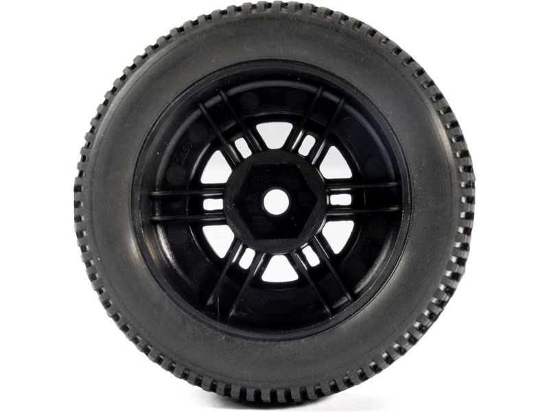 Pro-Line kolo 1:16, pneu King Pin, disk černý H12mm (4): Mojave Grom