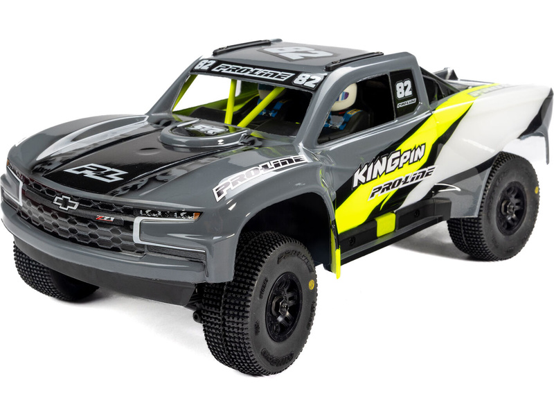 Pro-Line kolo 1:16, pneu King Pin, disk černý H12mm (4): Mojave Grom