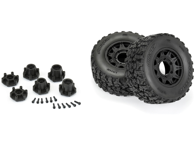 Pro-Line kolo 1:10, pneu 2.8" Jaeger HP, disk černý H12/14mm(2)