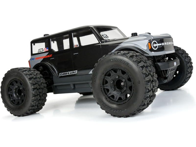 Pro-Line kolo 1:10, pneu 2.8" Jaeger HP, disk černý H12/14mm(2)