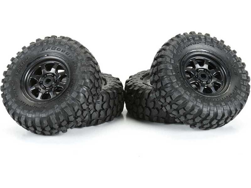 Pro-Line kolo 1:30, pneu BFG Krawler T/A KX, disk černý Icon Nuevo (4): Axial SCX30