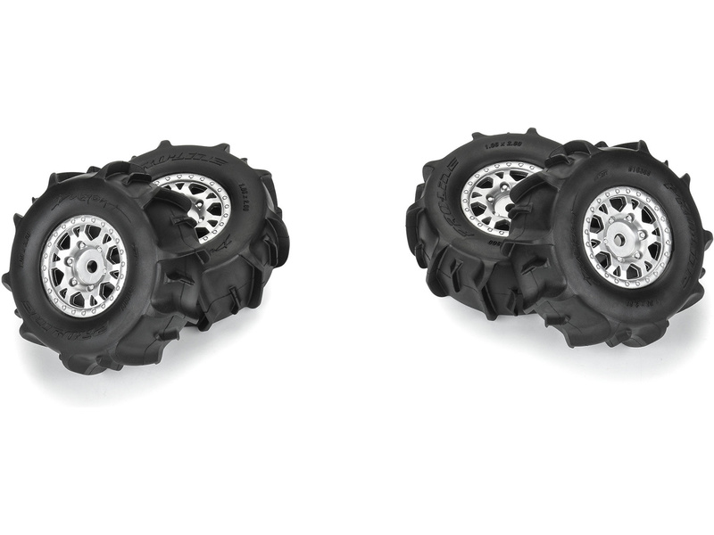 Pro-Line kolo 1:16, pneu Dumont, disk černý, H12mm (4): Mojave GROM