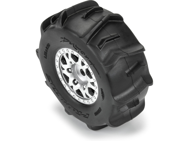 Pro-Line kolo 1:16, pneu Dumont, disk černý, H12mm (4): Mojave GROM