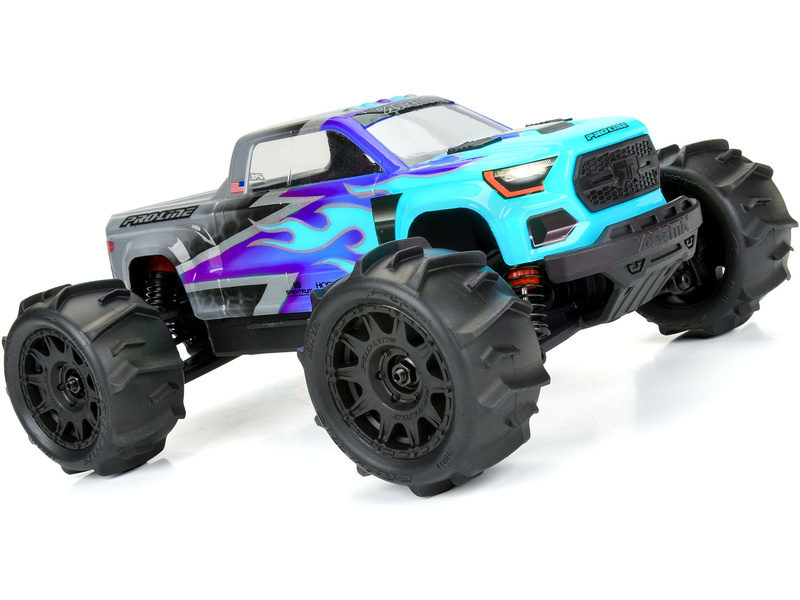 Pro-Line kolo 1:18, pneu Dumont, disk černý, H12mm (4): Granite GROM