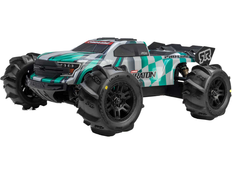 Pro-Line kolo 1:16, pneu Dumont, disk černý, H12 (2)