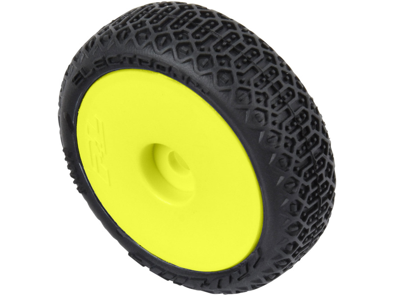 Pro-Line kolo 1:24, pneu Electron 2.0, disk žlutý, H7 (4): Micro-B