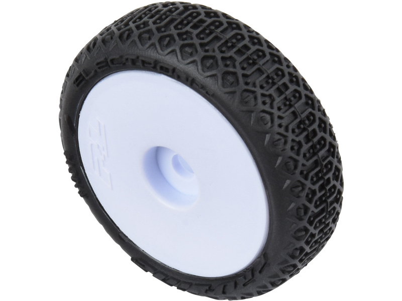 Pro-Line kolo 1:24, pneu Electron 2.0, disk bílý, H7 (4): Micro-B