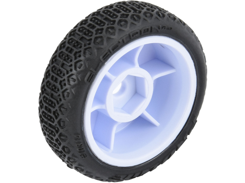 Pro-Line kolo 1:24, pneu Electron 2.0, disk bílý, H7 (4): Micro-B