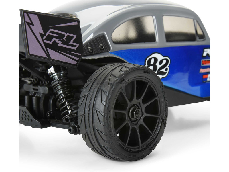 Pro-Line kolo 1:14 s pneu Vector, disk černý Mach 10 H12mm (4): Typhon Grom