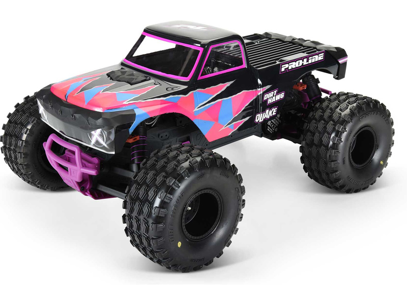 Pro-Line kolo 1:10 s pneu Dirt Hawg 2.0 2.6", disk černý Stock (2): Arrma Quake, Gorgon
