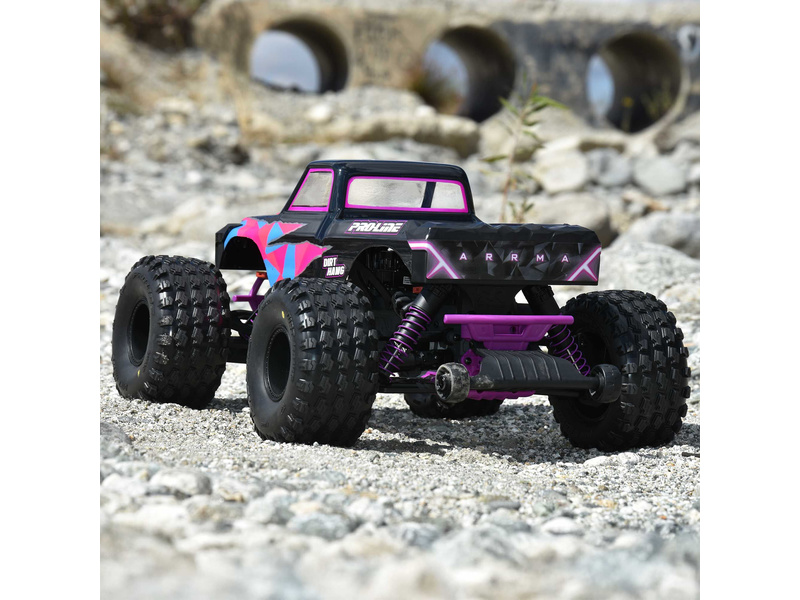 Pro-Line kolo 1:10 s pneu Dirt Hawg 2.0 2.6", disk černý Stock (2): Arrma Quake, Gorgon