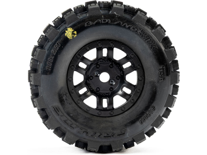 Pro-Line kolo 1:16, pneu Badlands MX, disk černý H12mm (4): Mojave Grom