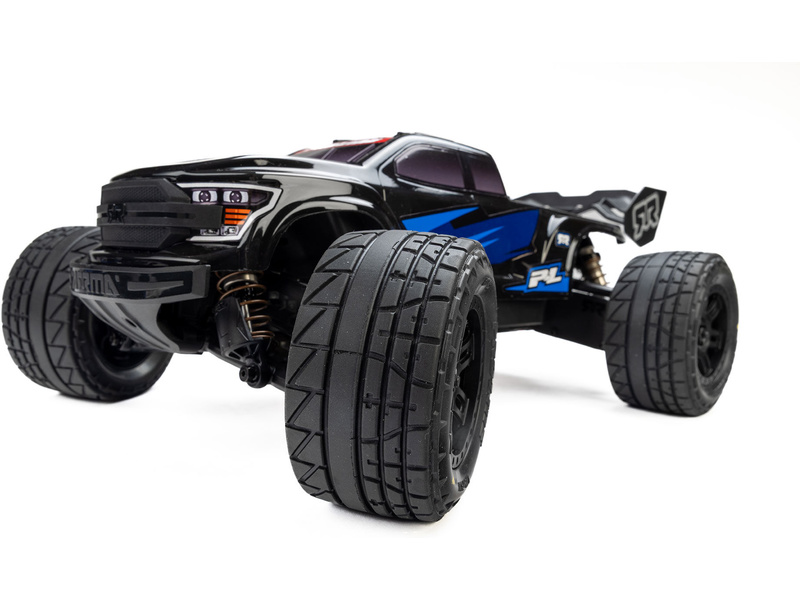 Pro-Line kolo 1:16 s pneu Menace, disk Split Six černý 12mm (2): Arrma Mini Kraton