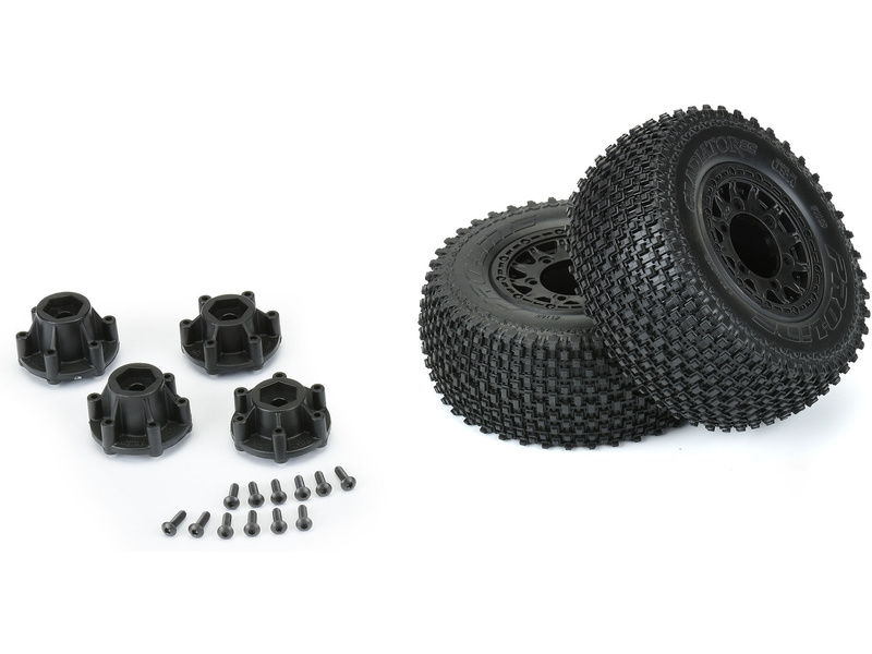 Pro-Line kolo 2.2/3.0", pneu Gladiator M3, disk Raid H12 černý (2)