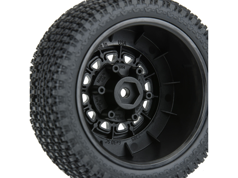 Pro-Line kolo 2.2/3.0", pneu Gladiator M3, disk Raid H12 černý (2)