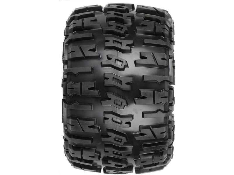 Pro-Line kolo 3.8", pneu Trencher X, disk Raid H17 černý (2)